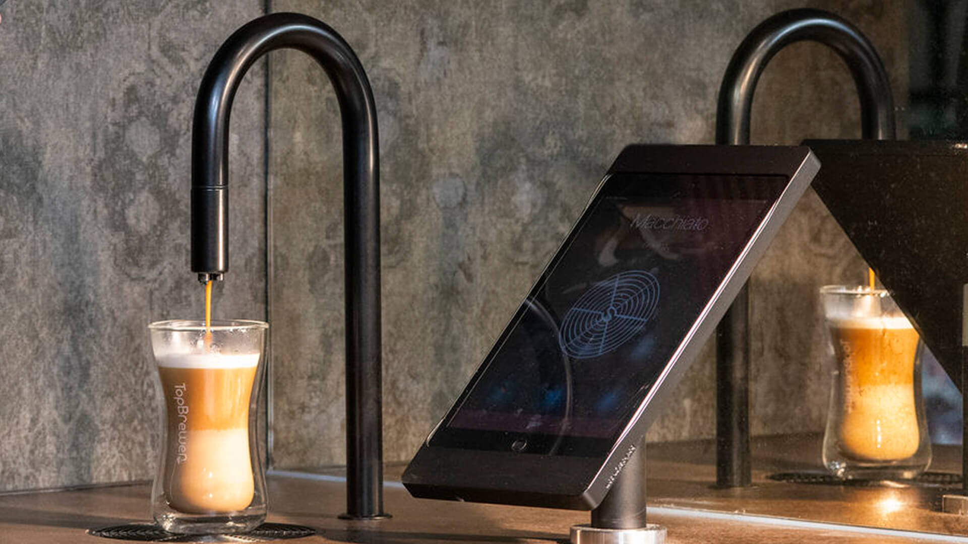 Projects TopBrewer Touchless Office Coffee Equipment by Scanomat